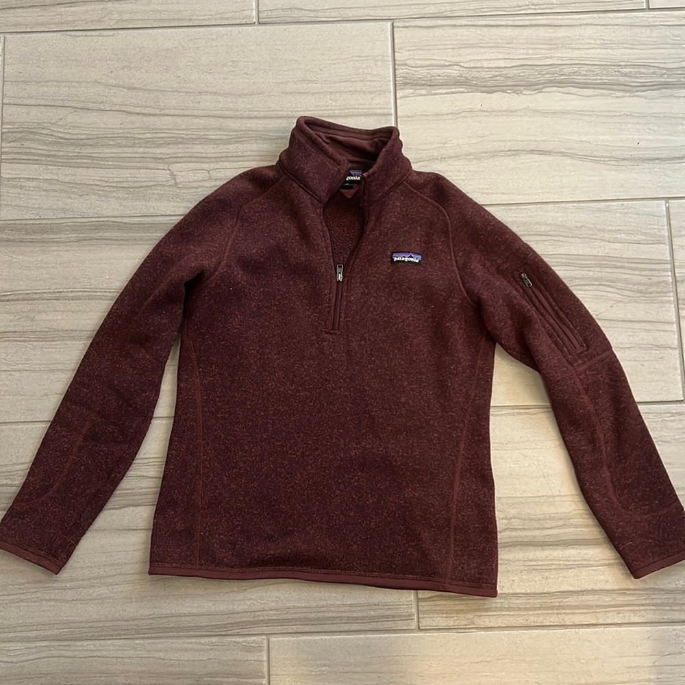 Patagonia Better Sweater Maroon Jacket
